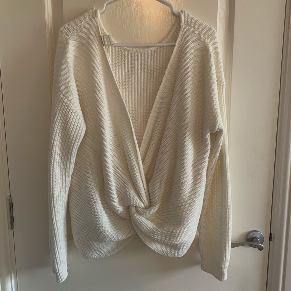 Roxy White Sweater